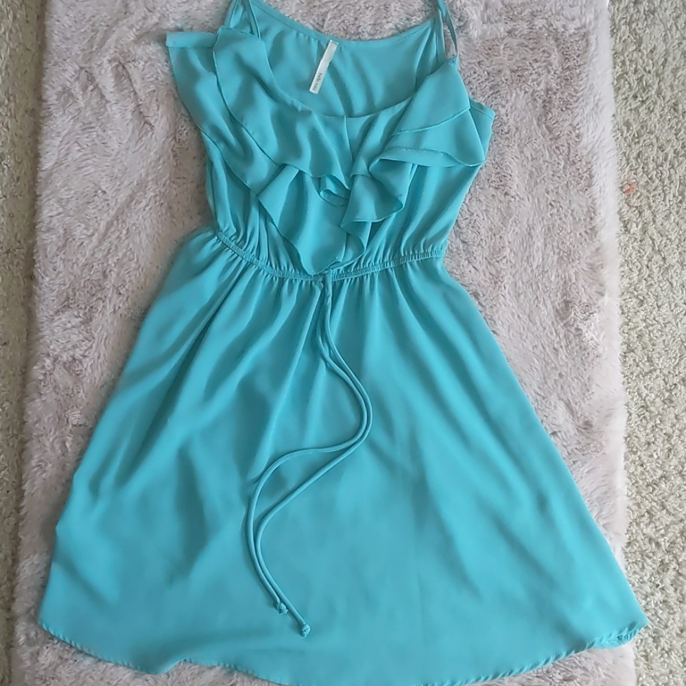 Blue sundress